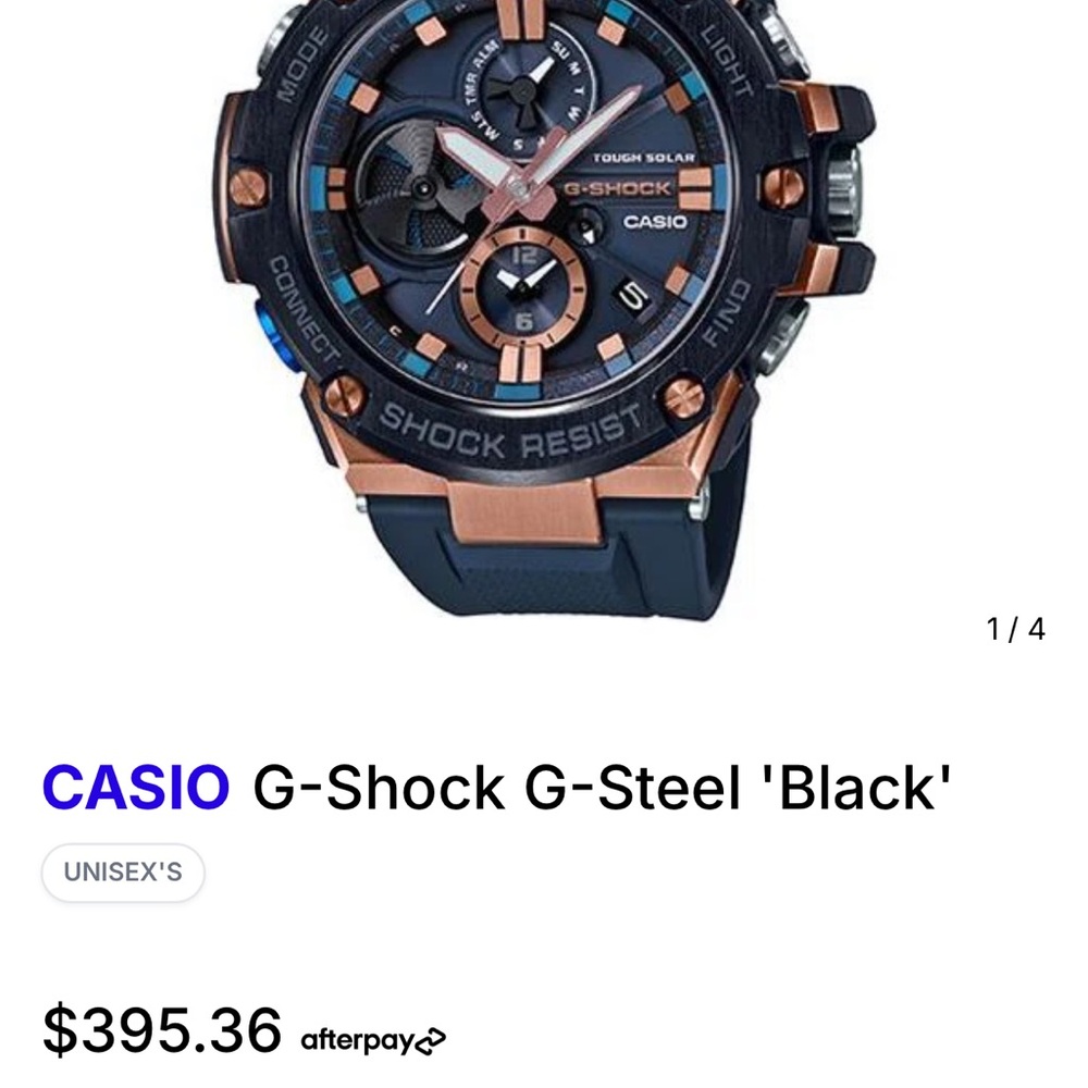 Casio G-Shock G-Steel GST-B100G-2A - Picture 4 of 4